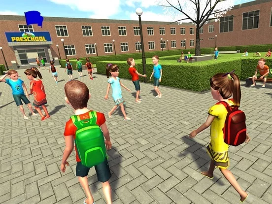 Изображение игры: Virtual school life simulator