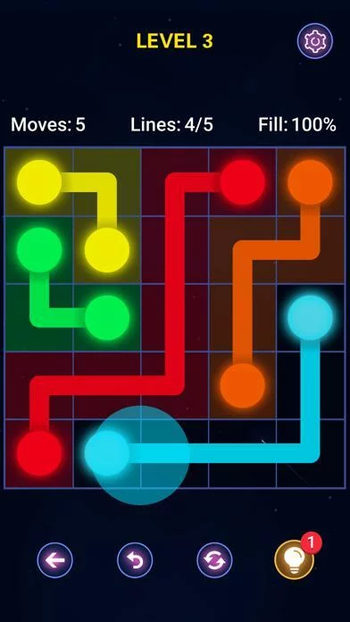 Изображение игры: Light Connect Puzzle