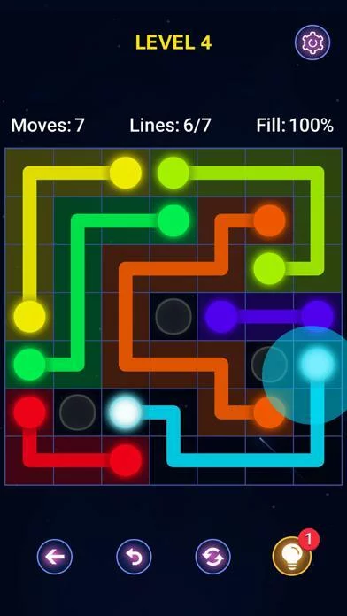 Изображение игры: Light Connect Puzzle