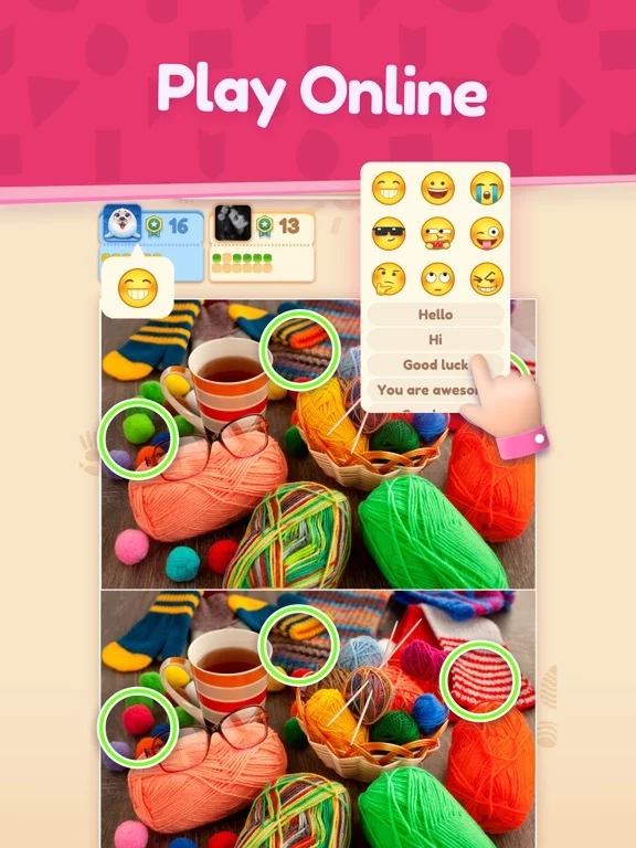 Изображение игры: Find 5 Differences Online