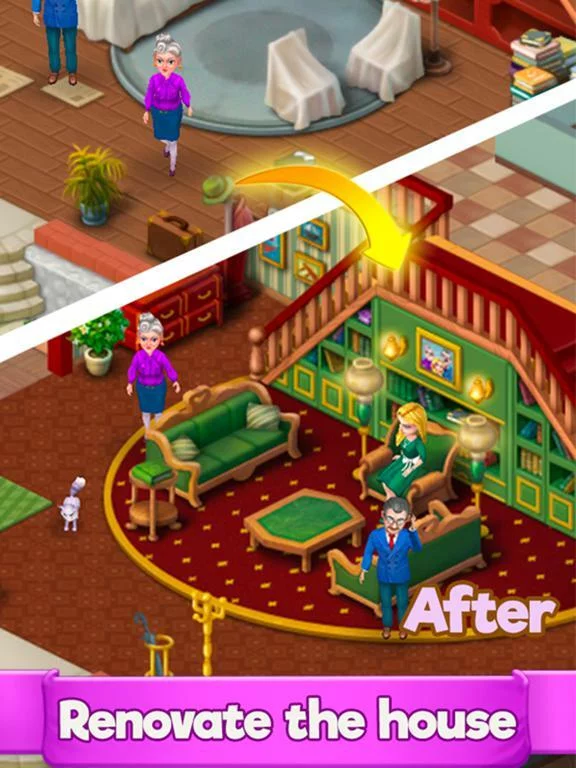 Изображение игры: Merge Villa