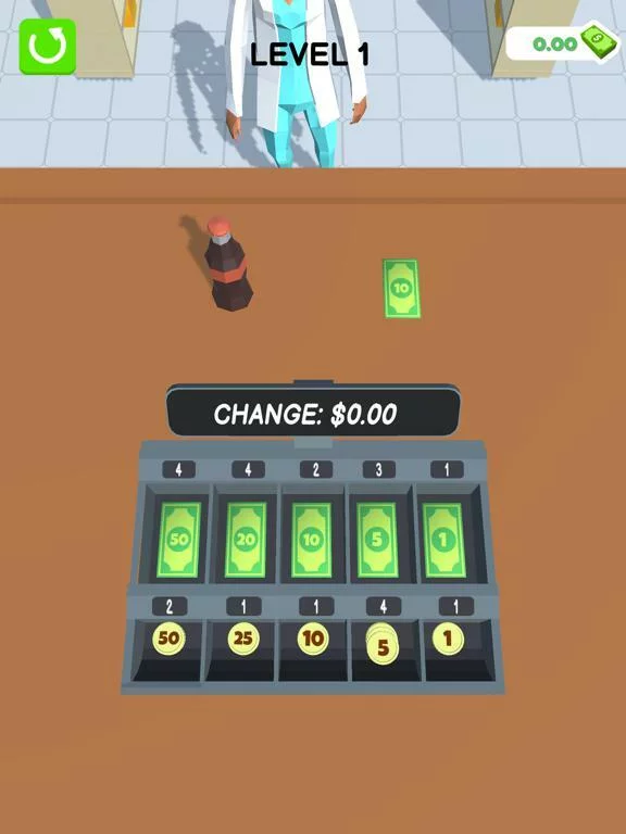 Изображение игры: Cashier Master -Rich Genius 3D