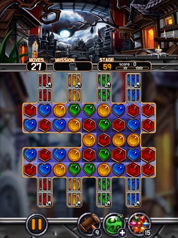 Изображение игры: Jewel Vampire Castle