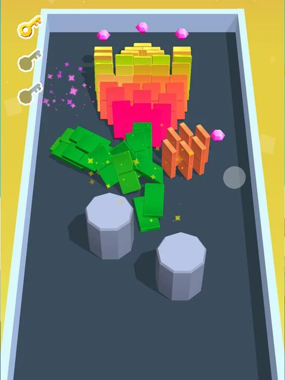 Изображение игры: Domino Blower 3D - Cannon Ball