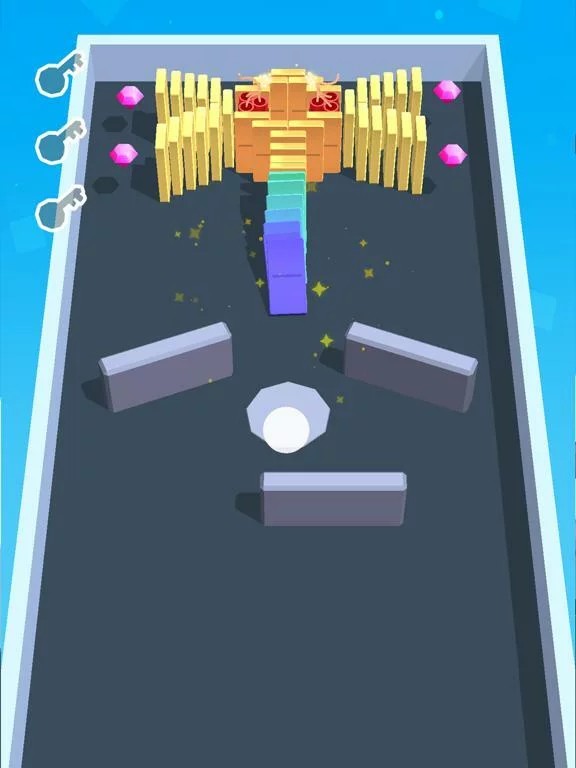 Изображение игры: Domino Blower 3D - Cannon Ball