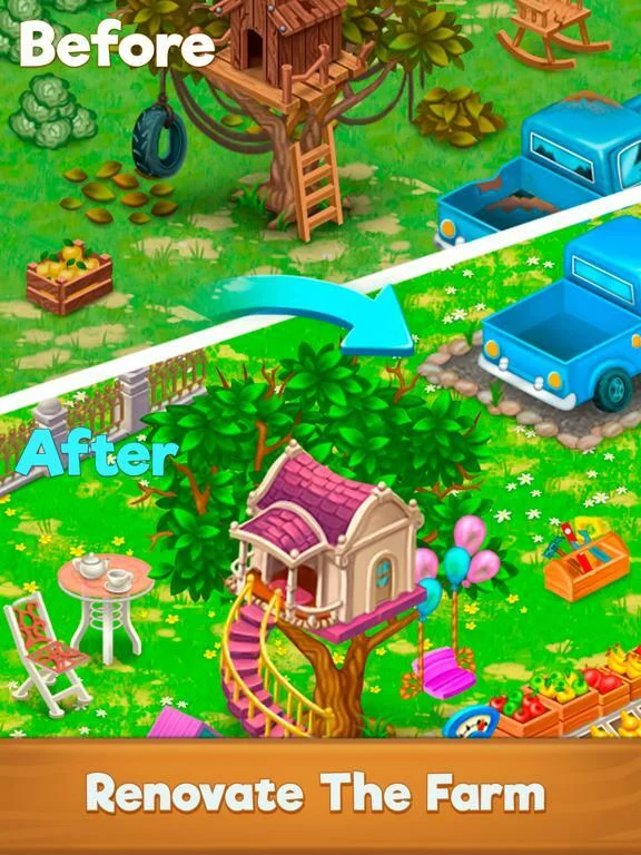 Изображение игры: Solitaire Farm: Card Game