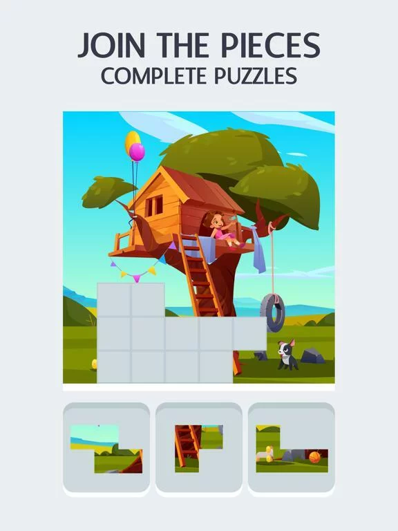 Изображение игры: Creative Puzzles