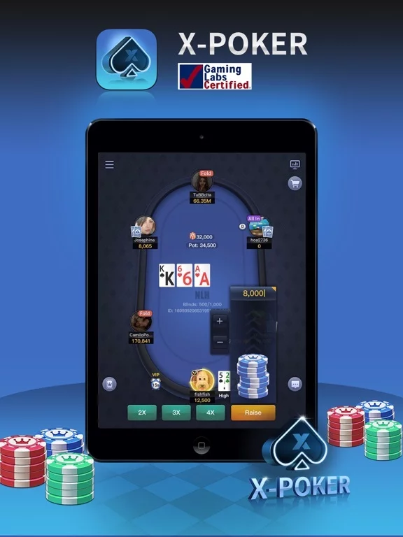 Изображение игры: X-Poker - Online Home Game
