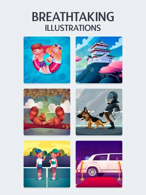 Изображение игры: Creative Puzzles
