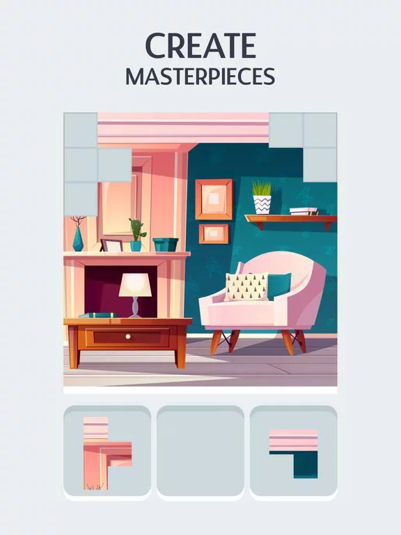 Изображение игры: Creative Puzzles