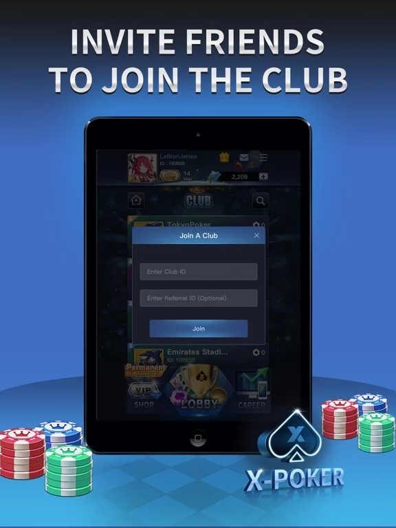 Изображение игры: X-Poker - Online Home Game