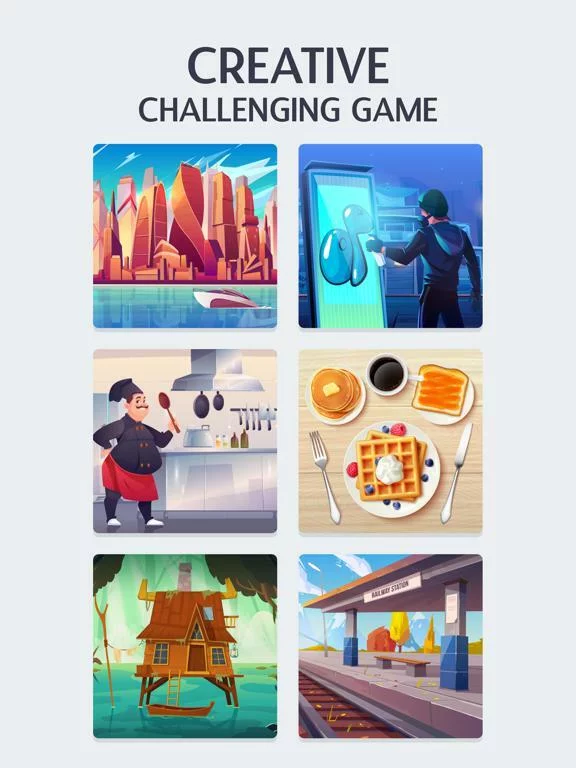 Изображение игры: Creative Puzzles