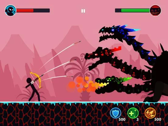 Изображение игры: Stickman Archery Puzzle Master