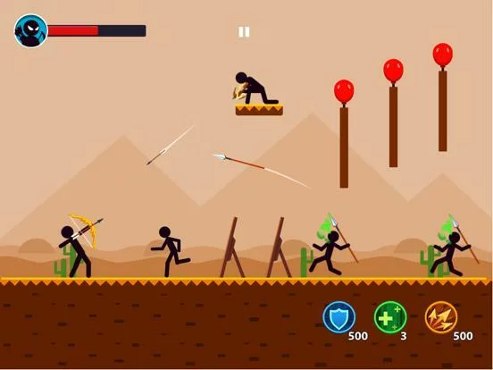 Изображение игры: Stickman Archery Puzzle Master