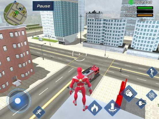 Изображение игры: Super Rope Hero - Crime City