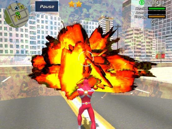 Изображение игры: Super Rope Hero - Crime City