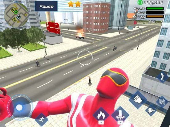 Изображение игры: Super Rope Hero - Crime City