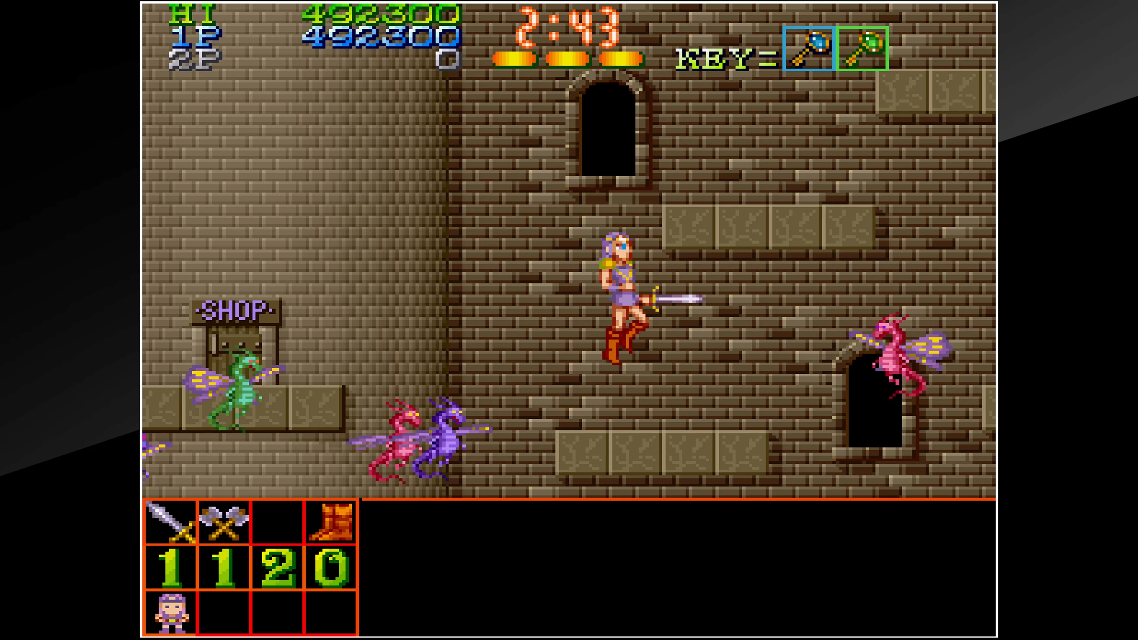 Изображение игры: Arcade Archives LEGEND OF MAKAI