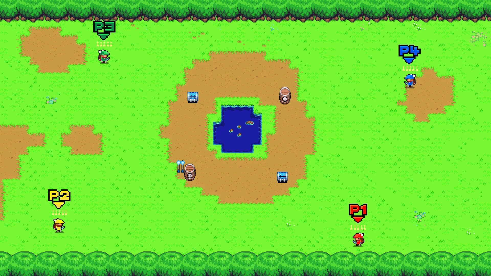 Изображение игры: Manic Archers