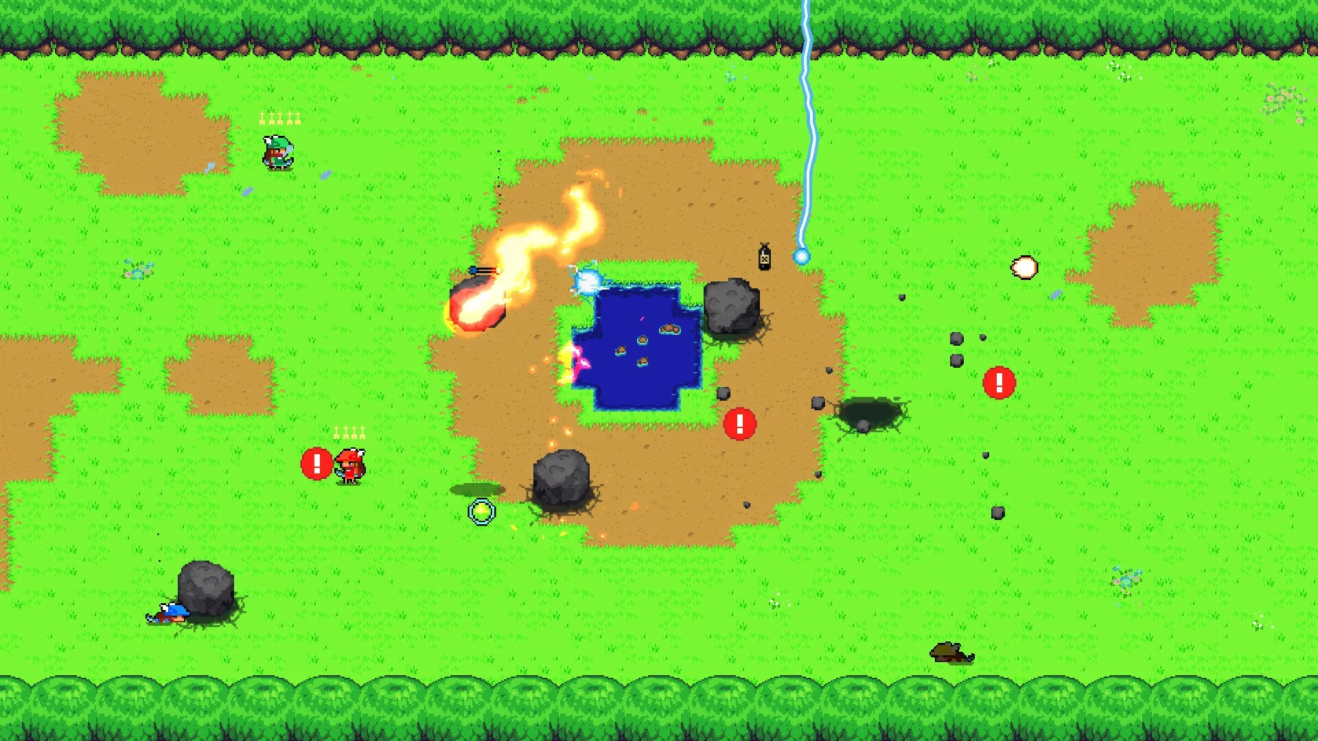 Изображение игры: Manic Archers