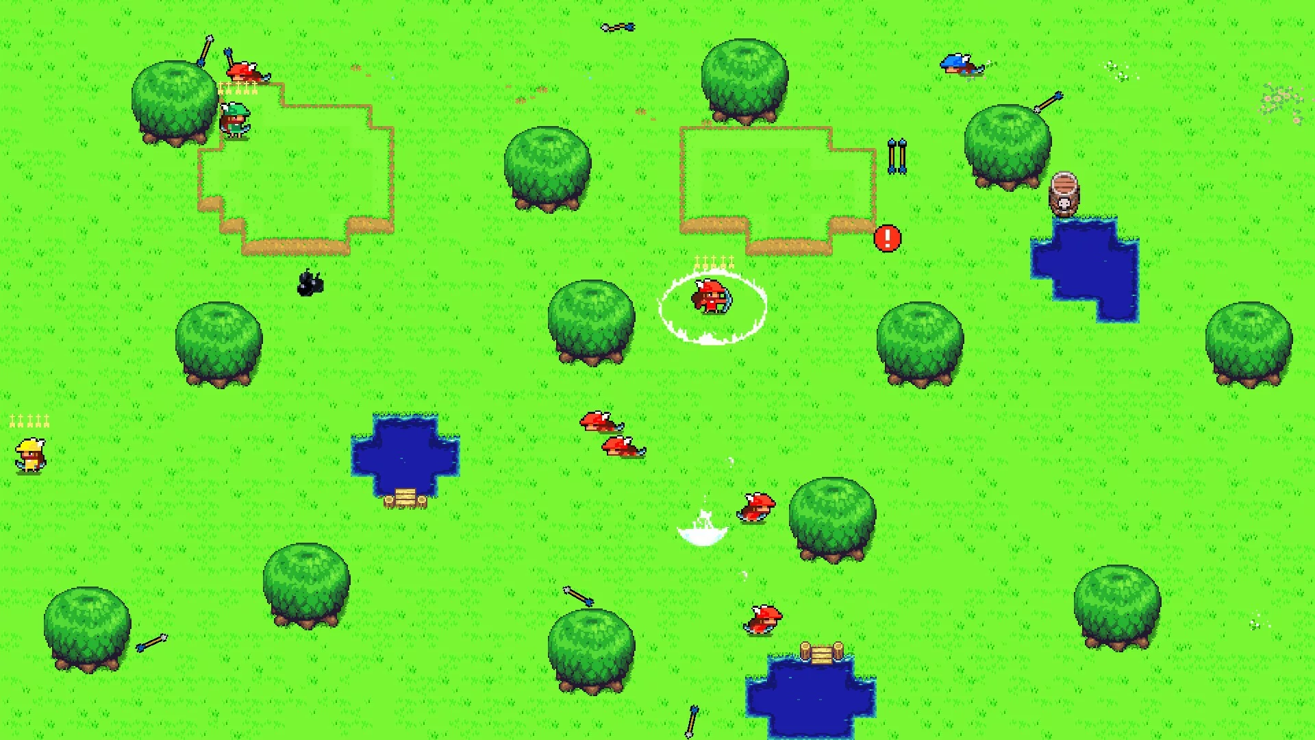 Изображение игры: Manic Archers