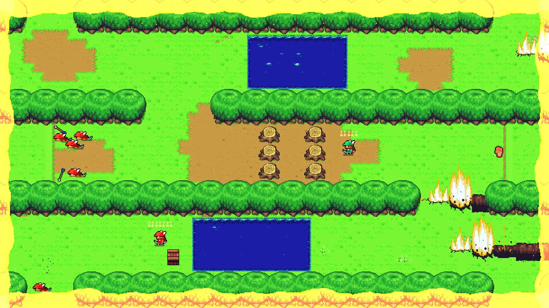Изображение игры: Manic Archers