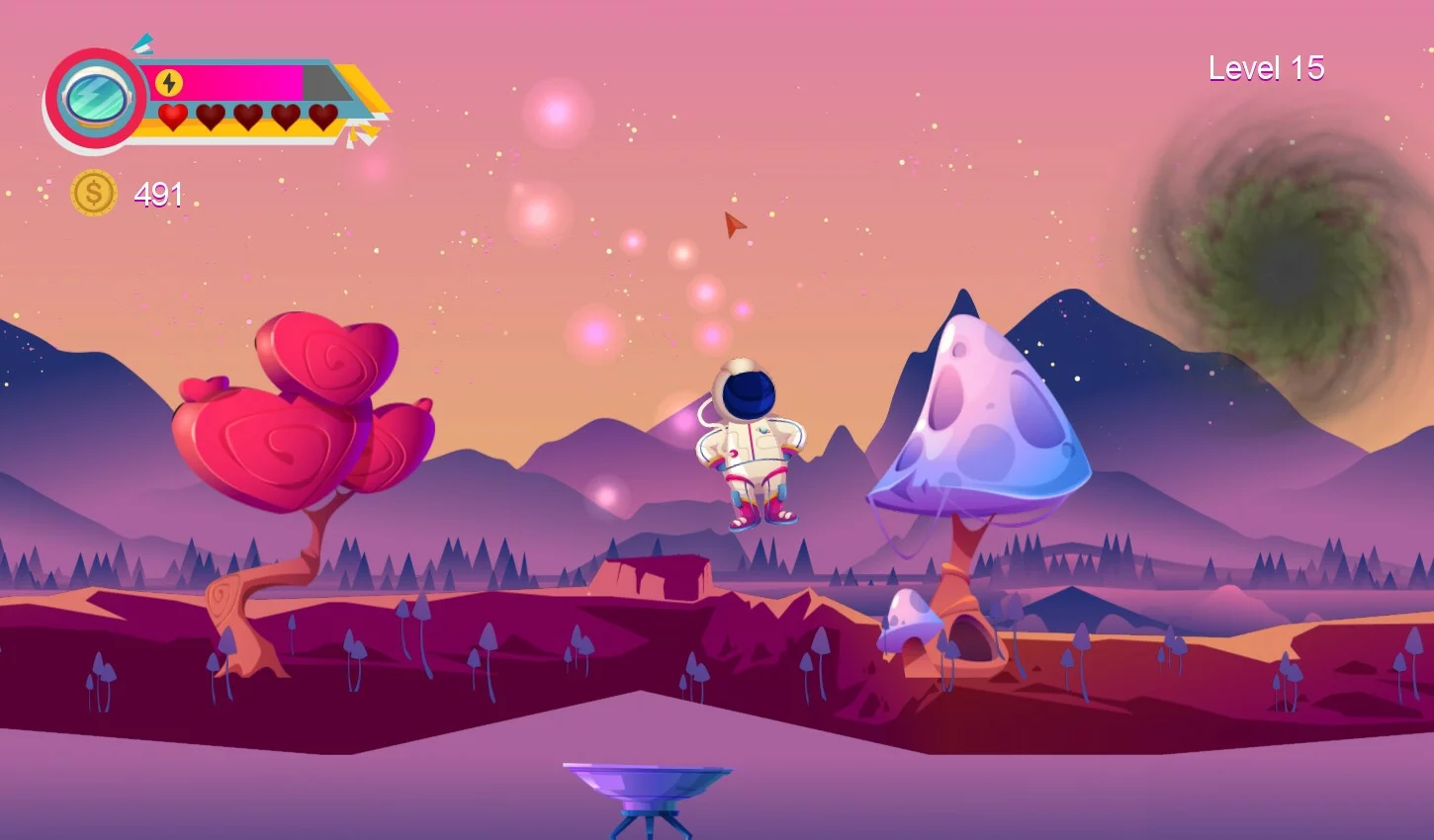 Изображение игры: Jetpack astronaut
