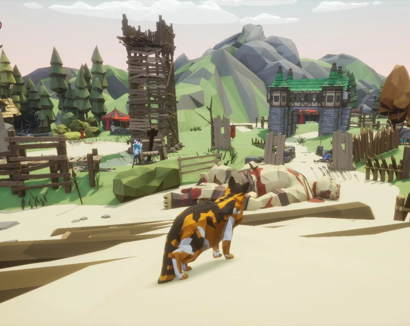 Изображение игры: Cat Gets Medieval