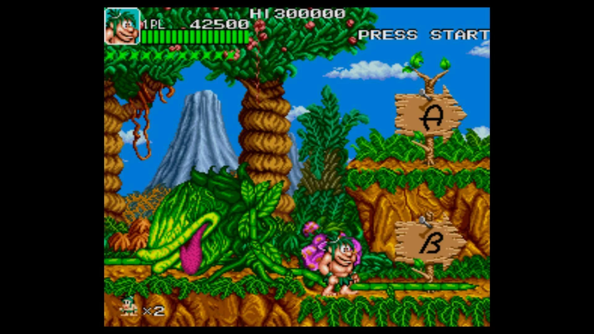 Изображение игры: Retro Classix: Joe & Mac - Caveman Ninja