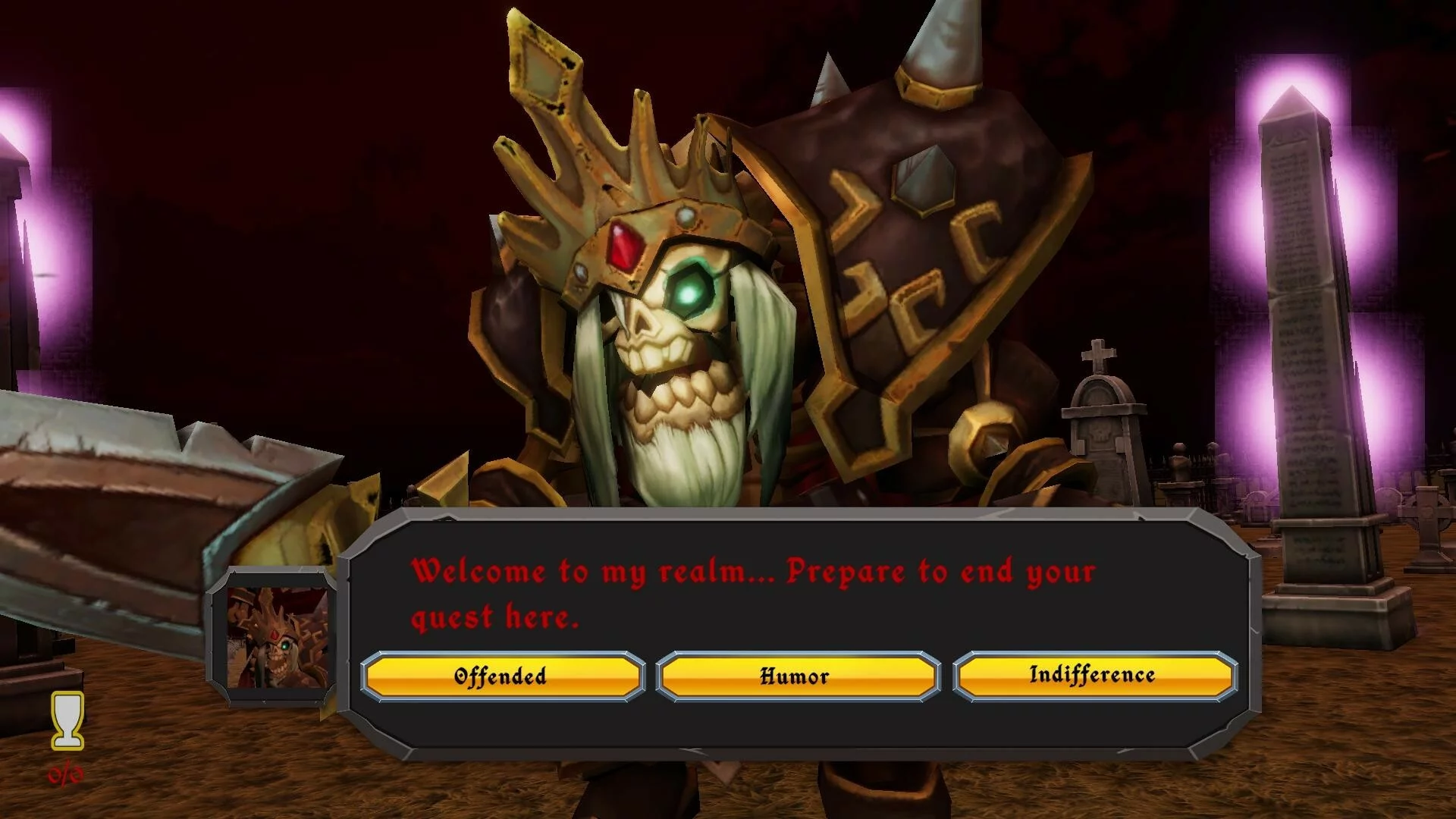 Изображение игры: Skull's Impossible Quest