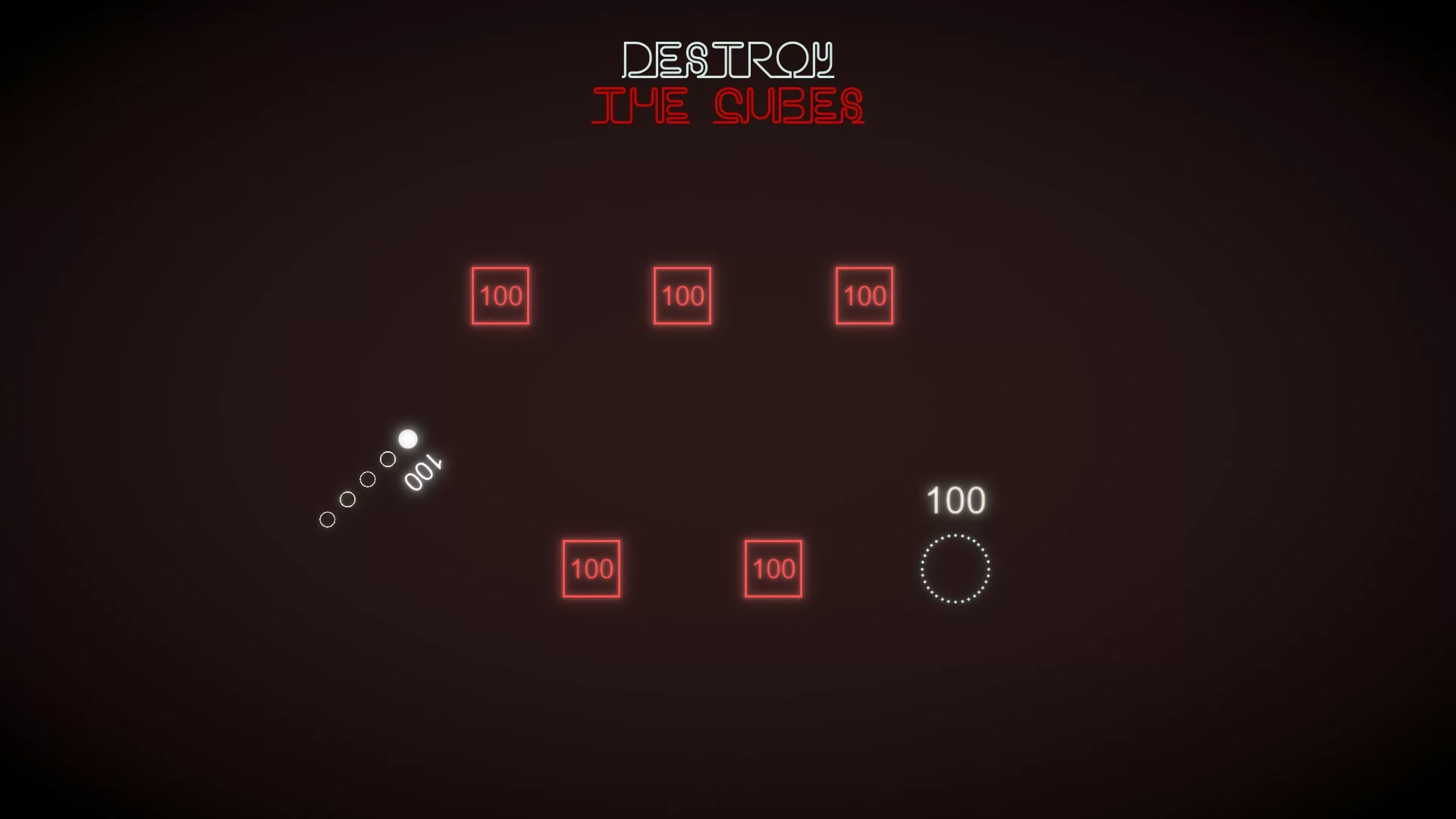 Изображение игры: Destroy The Cubes - Minimalist Puzzle