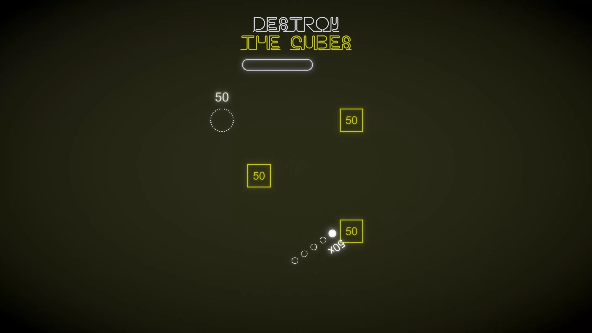 Изображение игры: Destroy The Cubes - Minimalist Puzzle