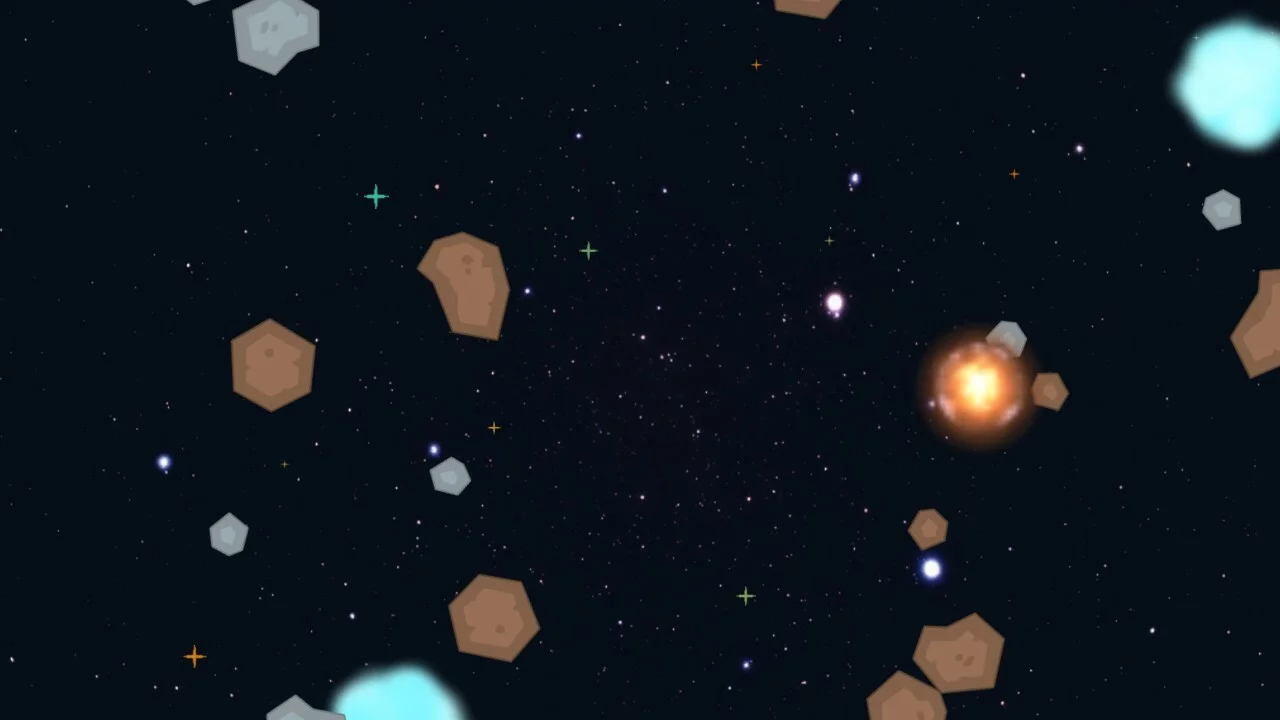 Изображение игры: Asteroids Maneuvers