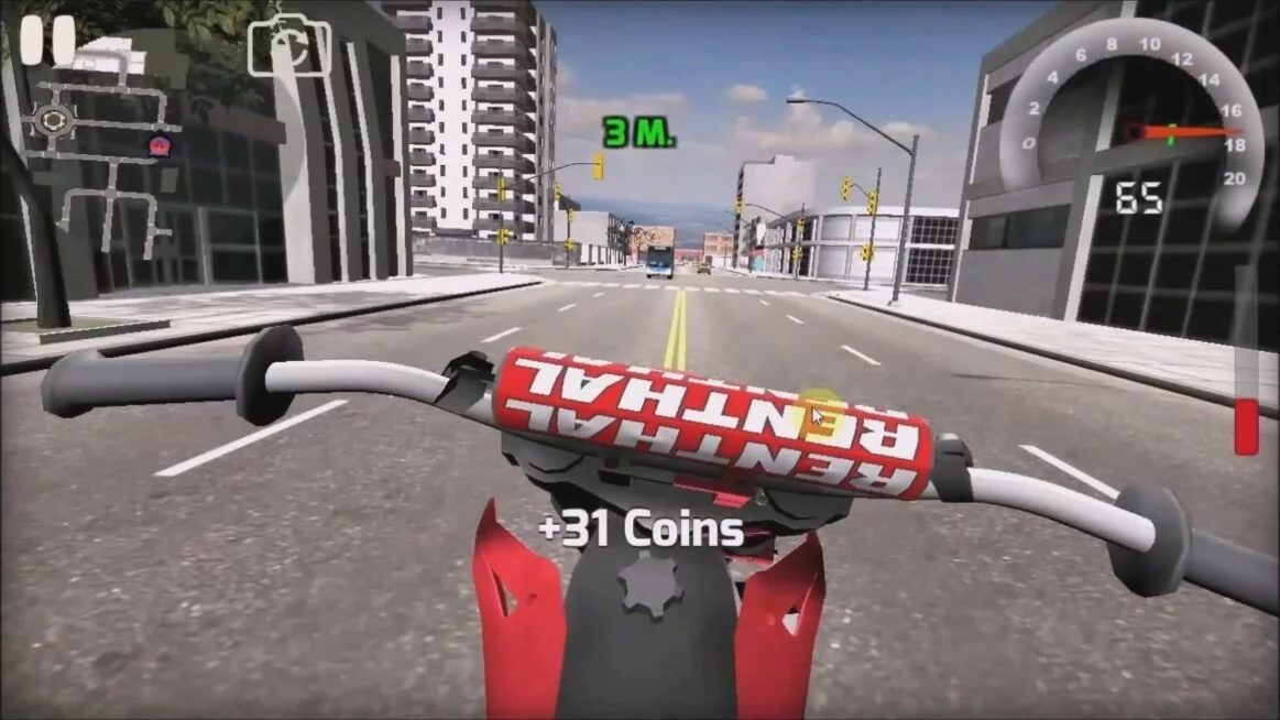 Изображение игры: Wheelie King Online