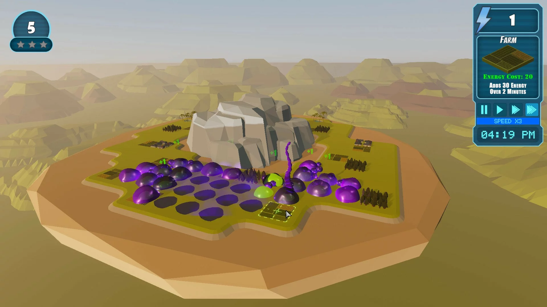 Изображение игры: Giant Blobs From Mars