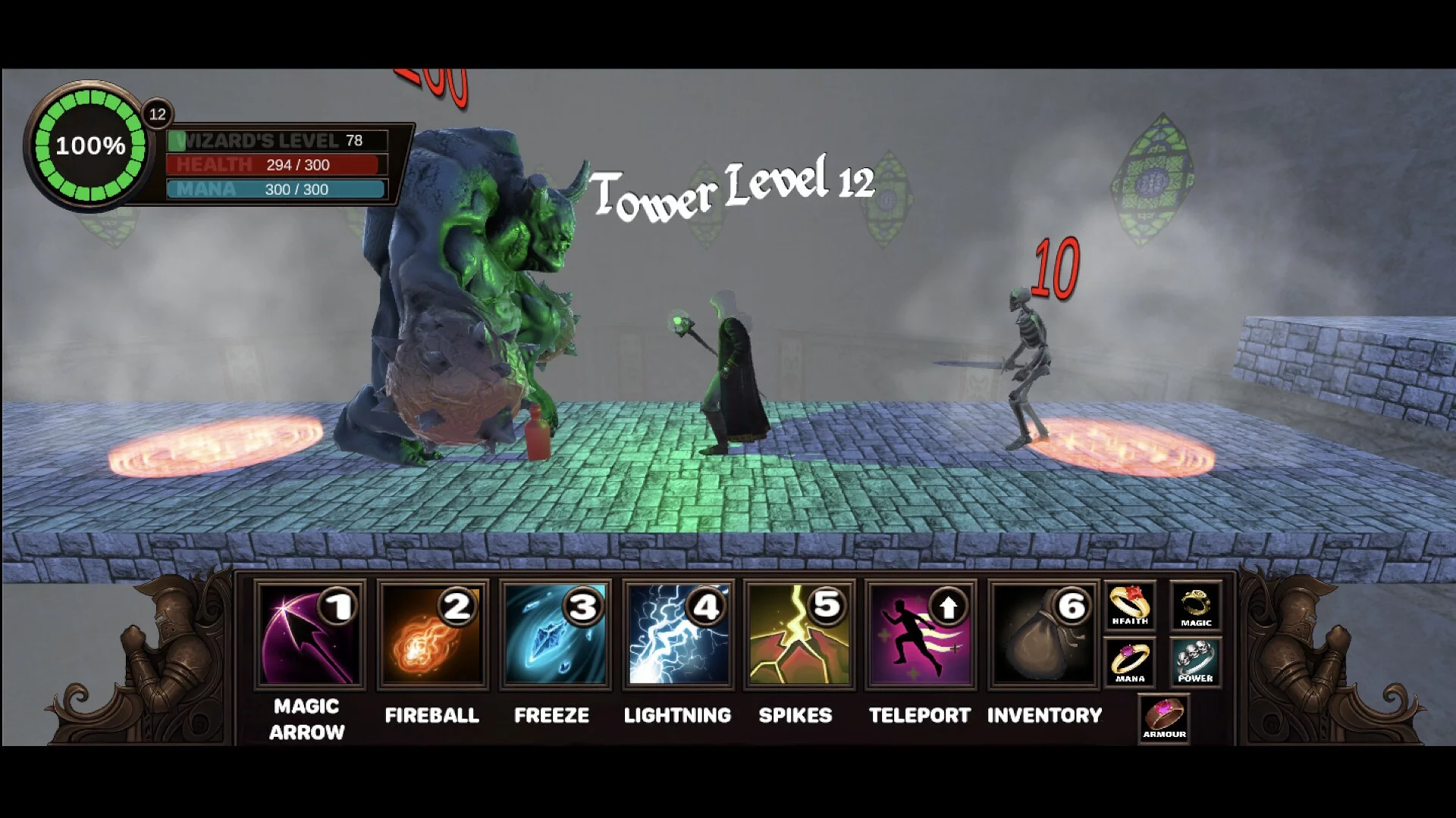 Изображение игры: The Death Wizard's Tower