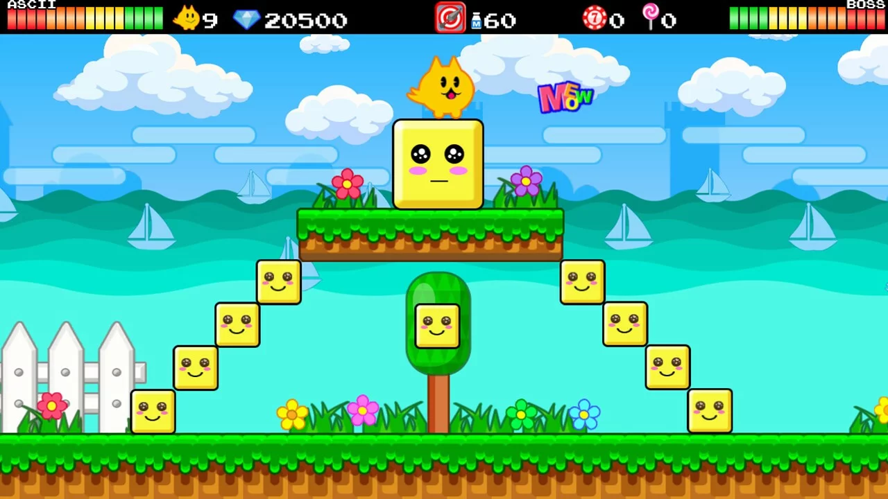 Изображение игры: Ascii the Brave Cat