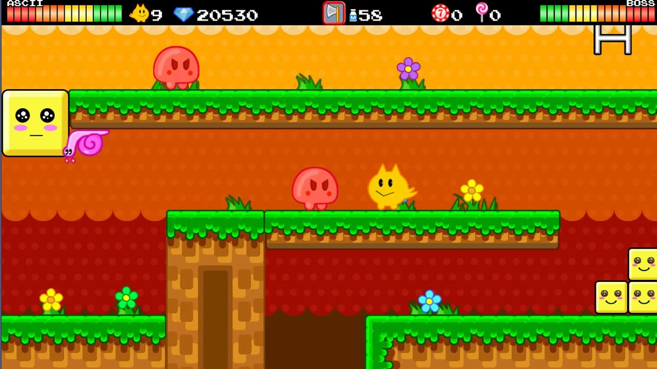Изображение игры: Ascii the Brave Cat