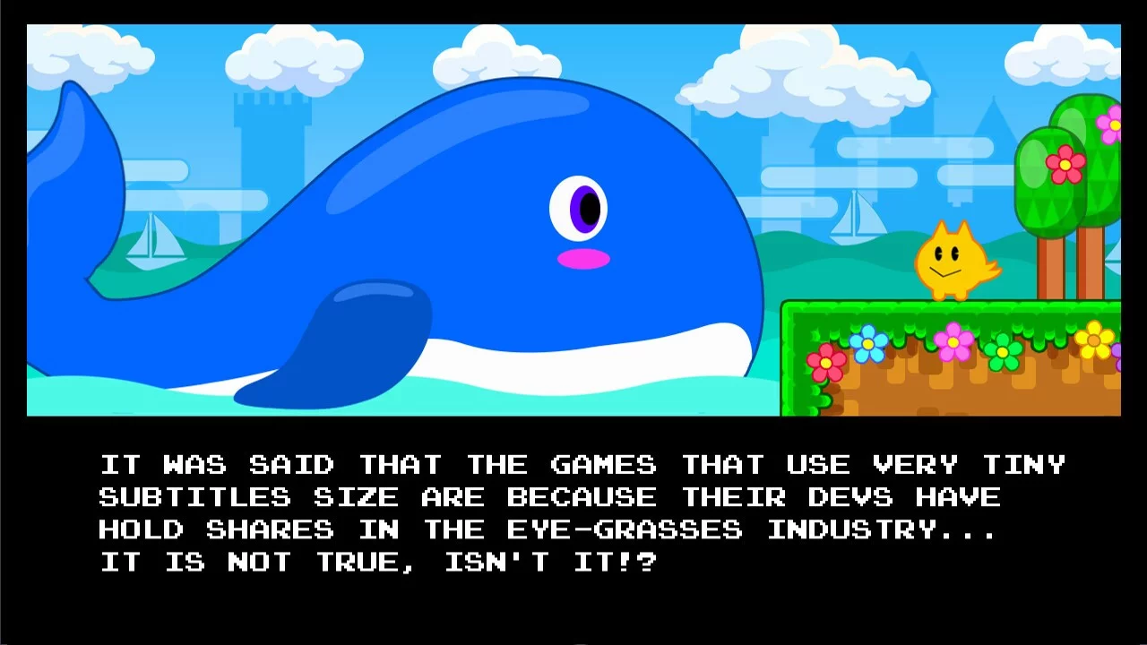Изображение игры: Ascii the Brave Cat