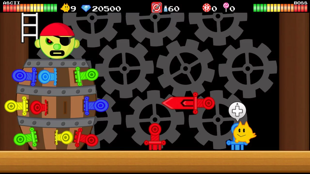 Изображение игры: Ascii the Brave Cat