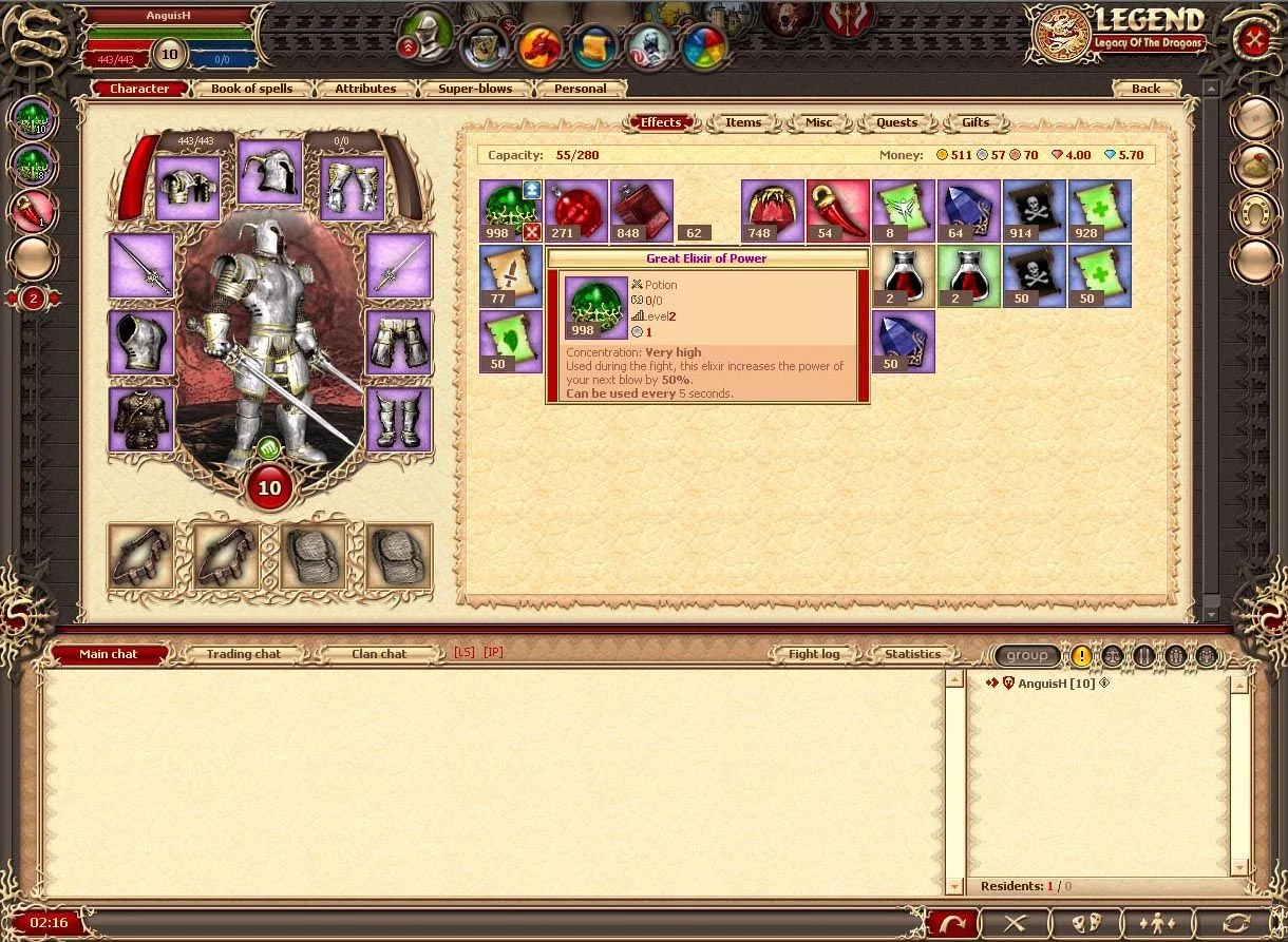 Изображение игры: Legend: Legacy of the Dragons