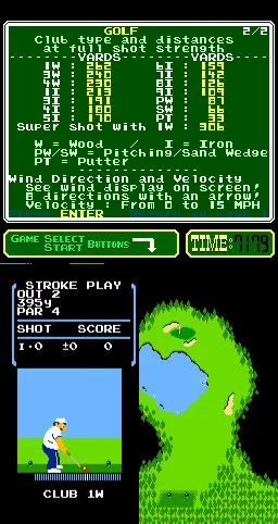 Изображение игры: Mario Golf (1984)