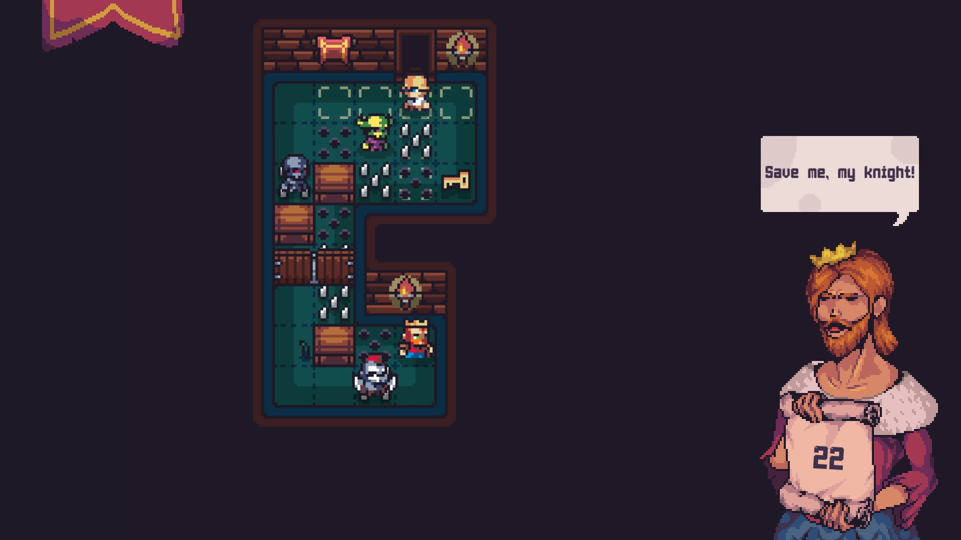 Изображение игры: Dungeons and Bombs