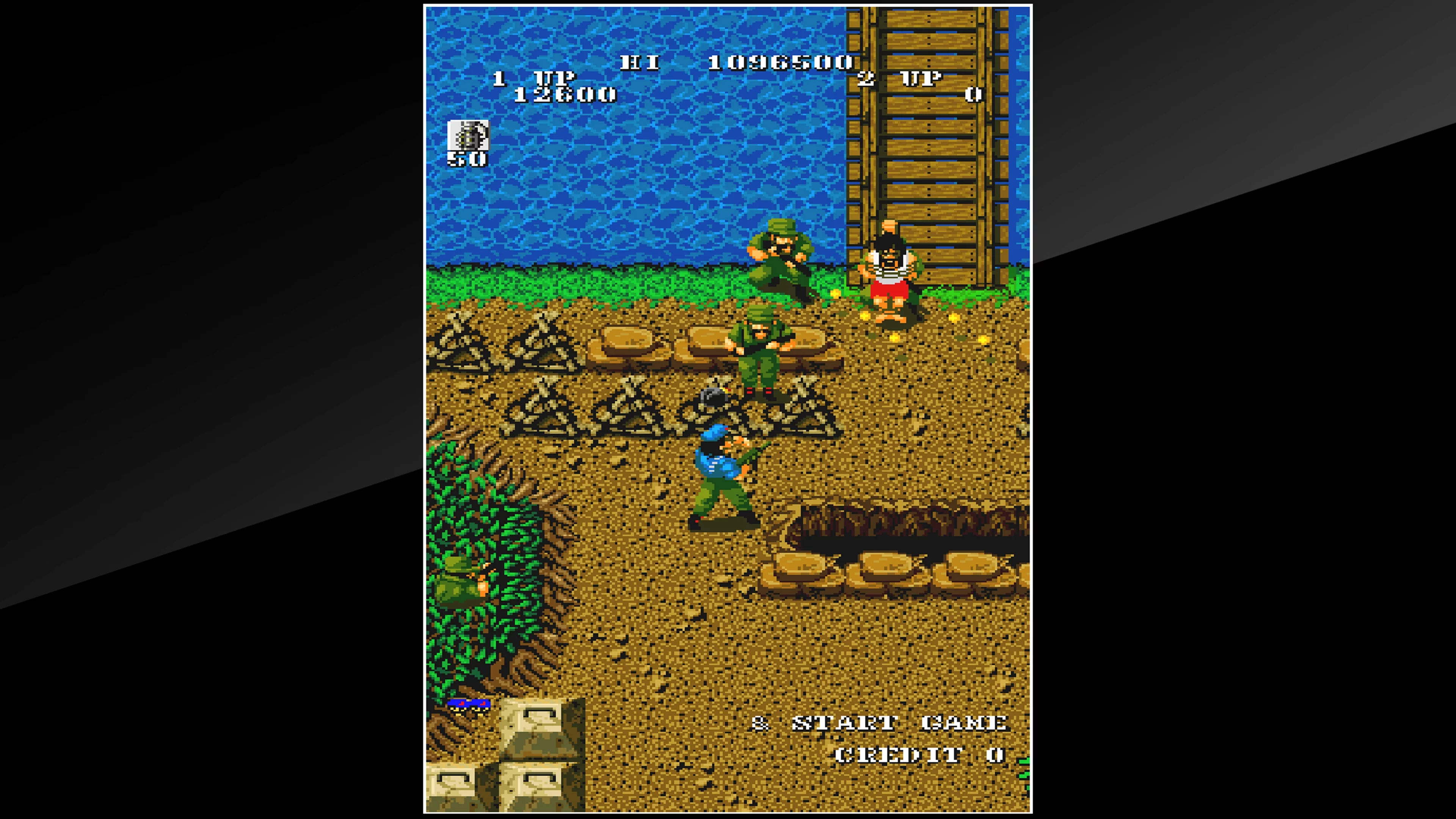 Изображение игры: Arcade Archives GUERRILLA WAR