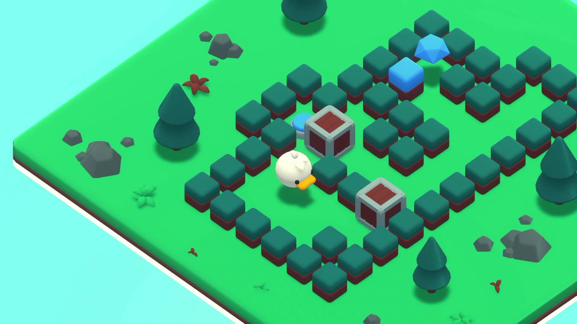 Изображение игры: Push The Box 3D