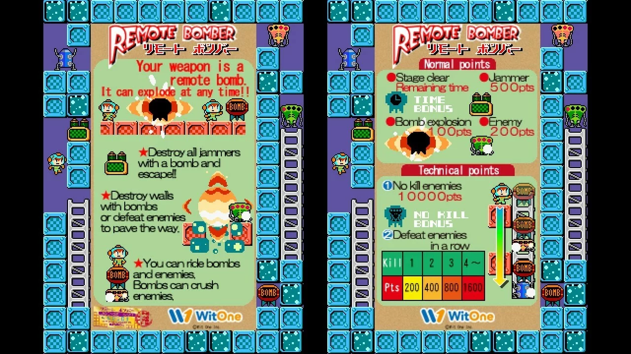Изображение игры: Pixel Game Maker Series Remote Bomber