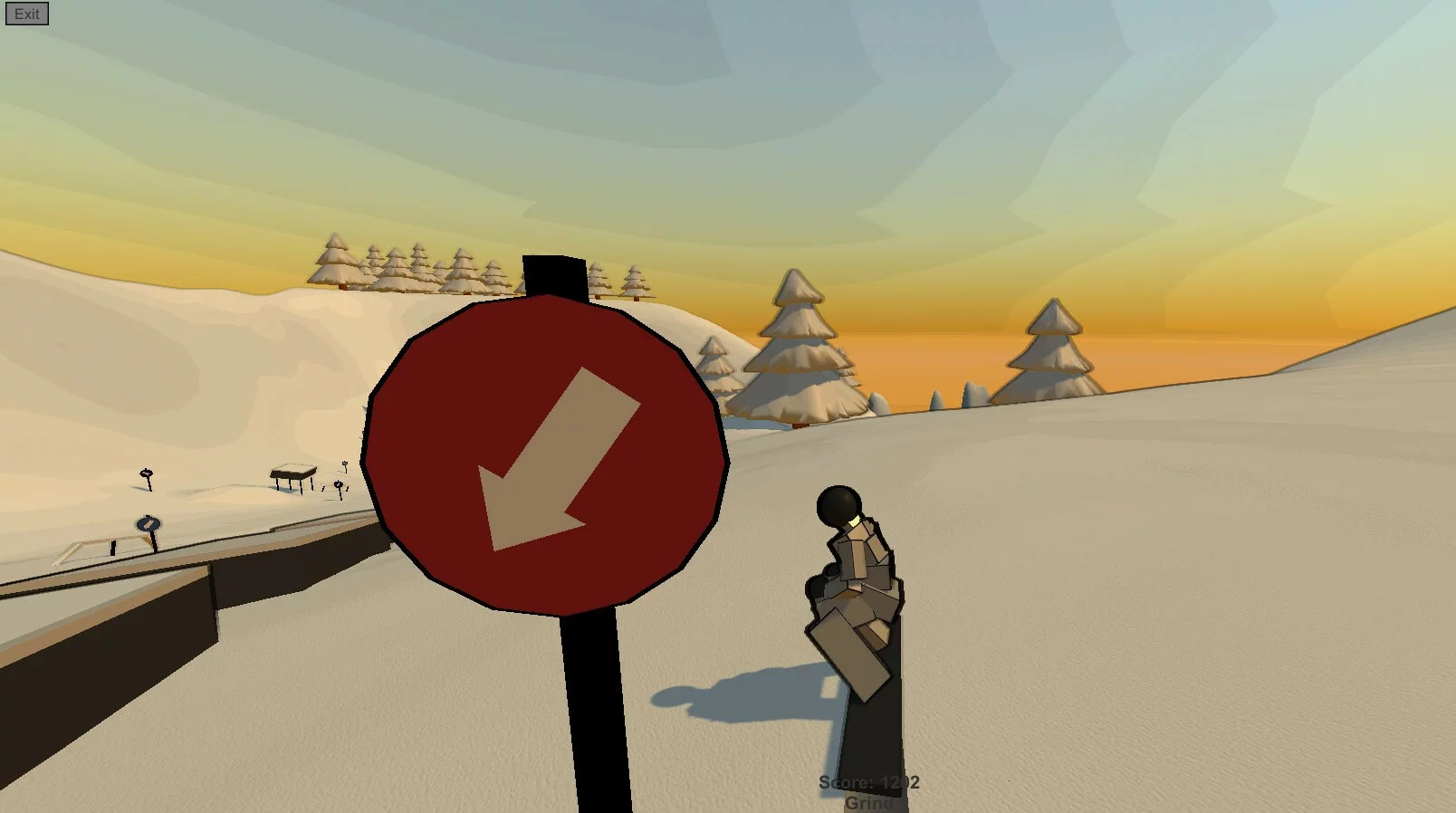 Изображение игры: Snowboard