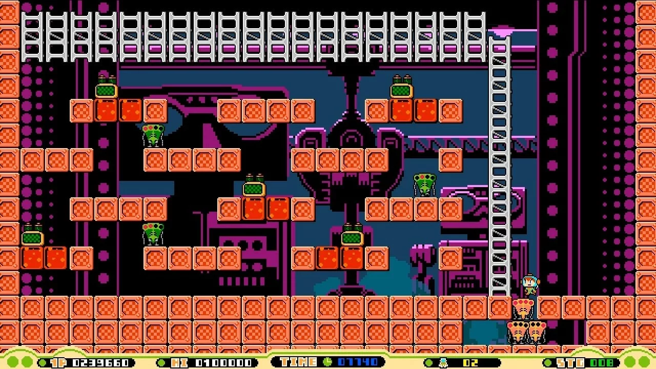 Изображение игры: Pixel Game Maker Series Remote Bomber