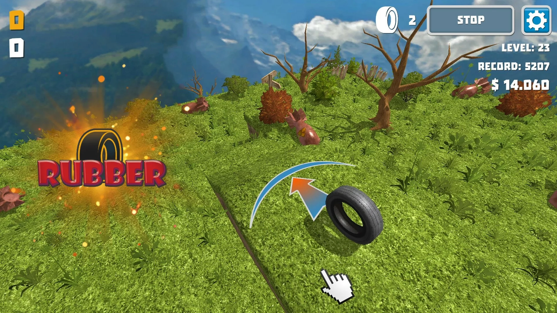 Изображение игры: Rubber