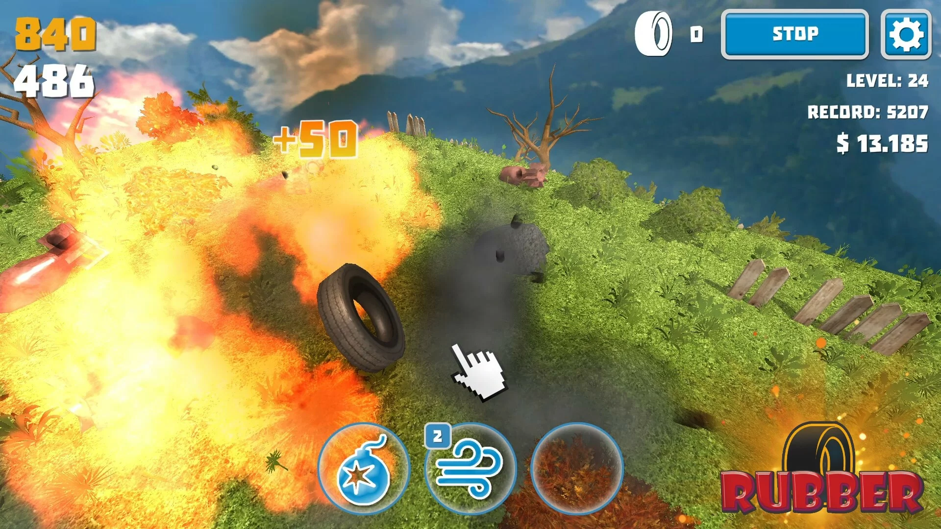 Изображение игры: Rubber